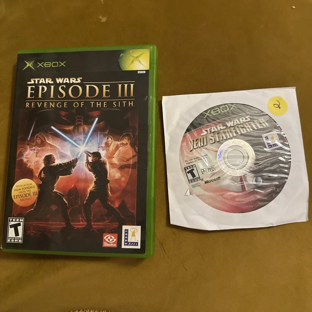 Star Wars: Episode III: Revenge of the Sith (Microsoft Xbox) + Jedi Starfighter
